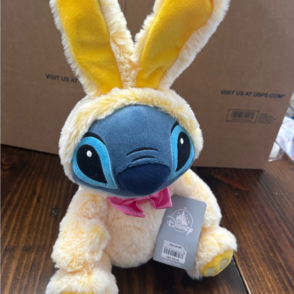 NWT Disney Stitch Plush Bunny Costume w/ Tags - Easter Edition